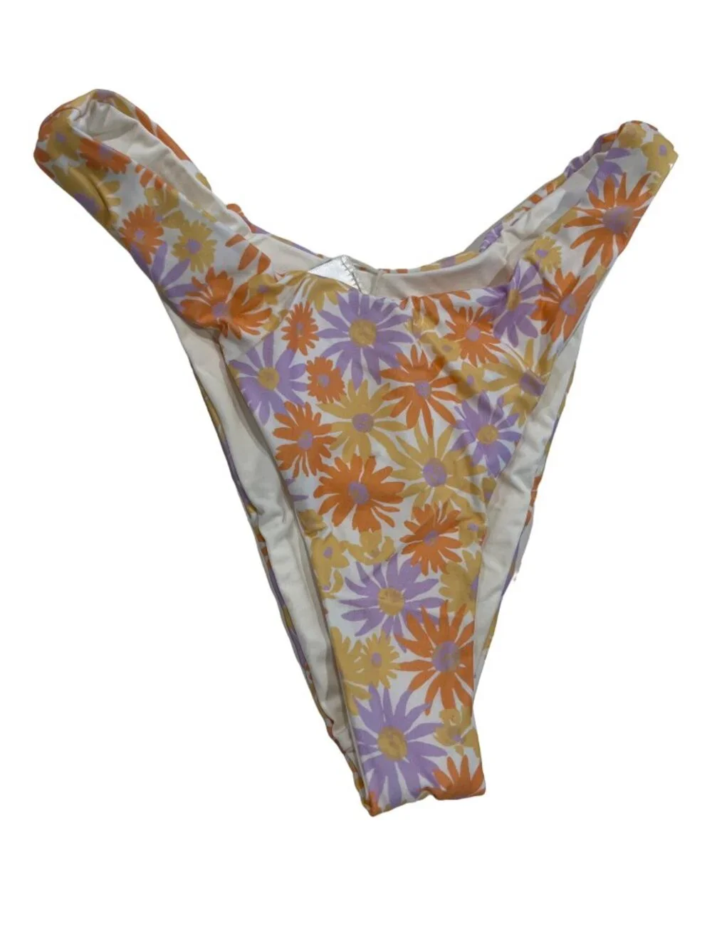 L*Space Cabana Bitsy Bikini Bottom in Oopsie Daisy XSmall New Womens
